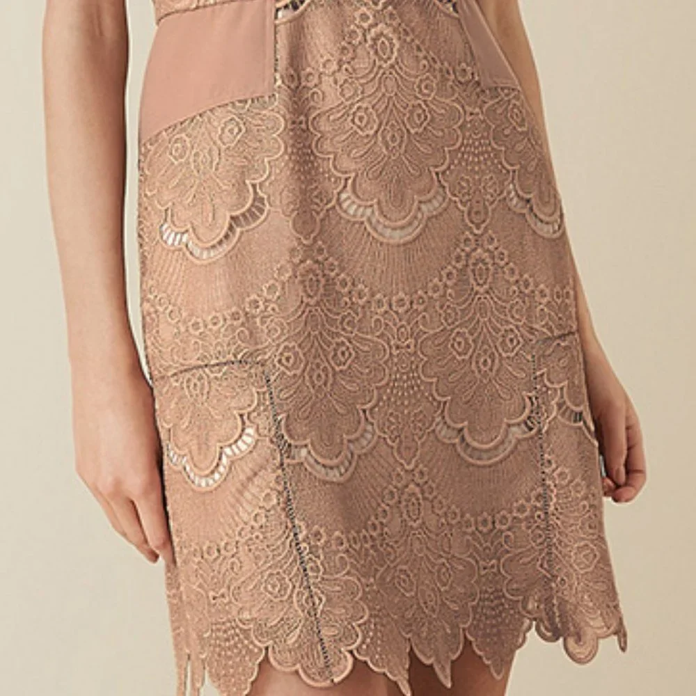 *SOLD* NWT REISS | Gemina Lace Dress - Picture 7 of 8